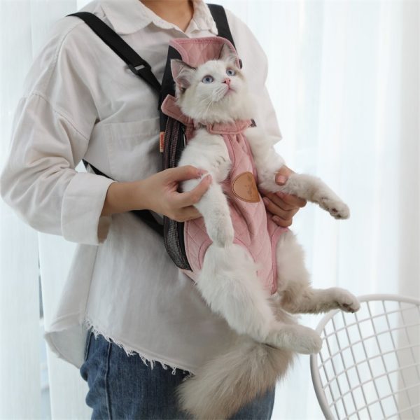 Cartoon Canvas Cat Backpack