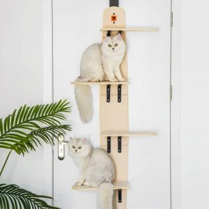 Mewoofun 4-Level Vertical Cat Tree